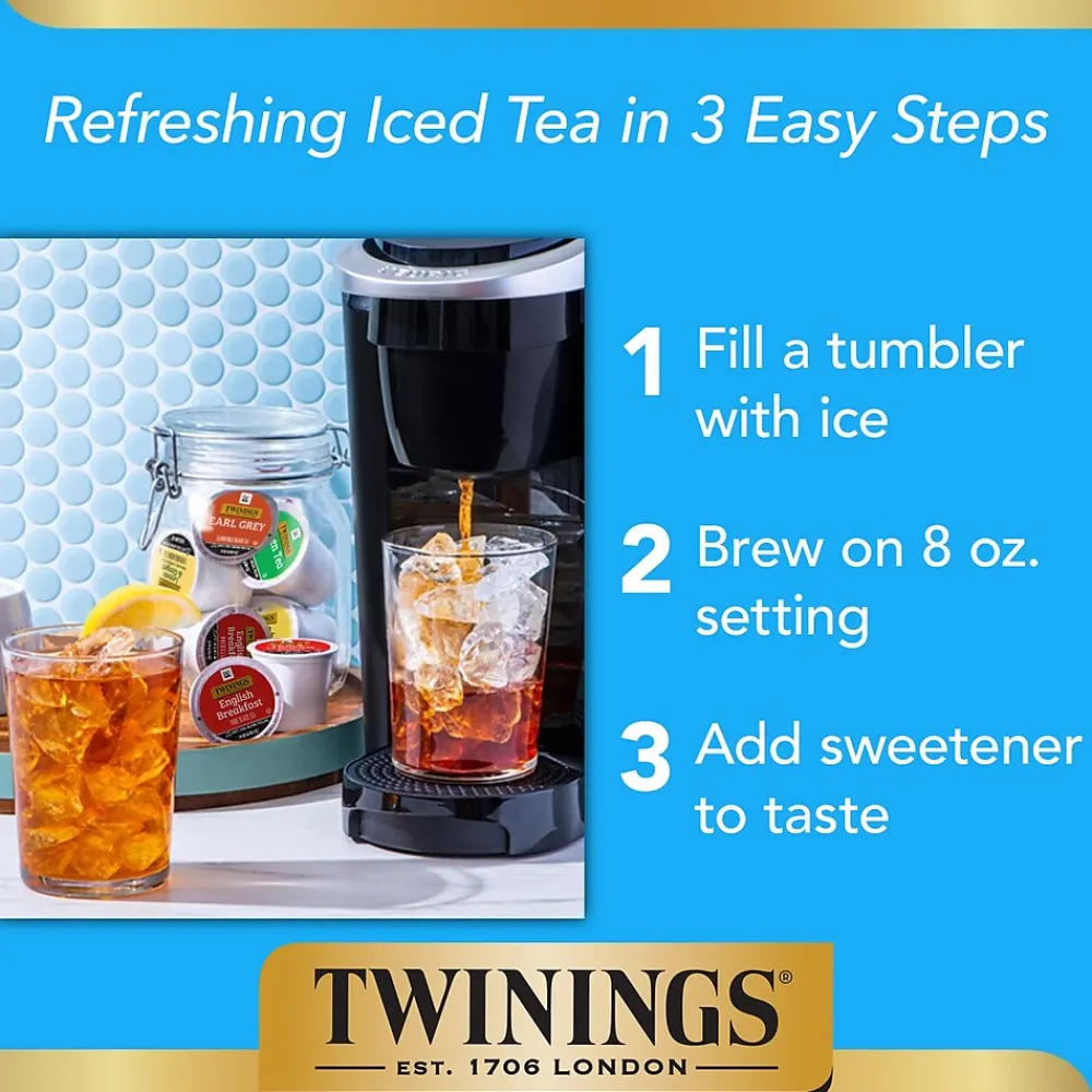 Twinings Pure Peppermint Herbal Tea, Keurig® K-Cup® Pods, 24/Box (TNA85813)