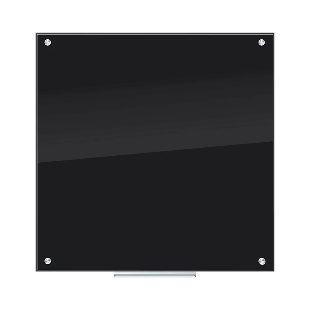 Dry Erase*U Brands Glass Dry-Erase Whiteboard, 3' x 3' (2810U00-01)