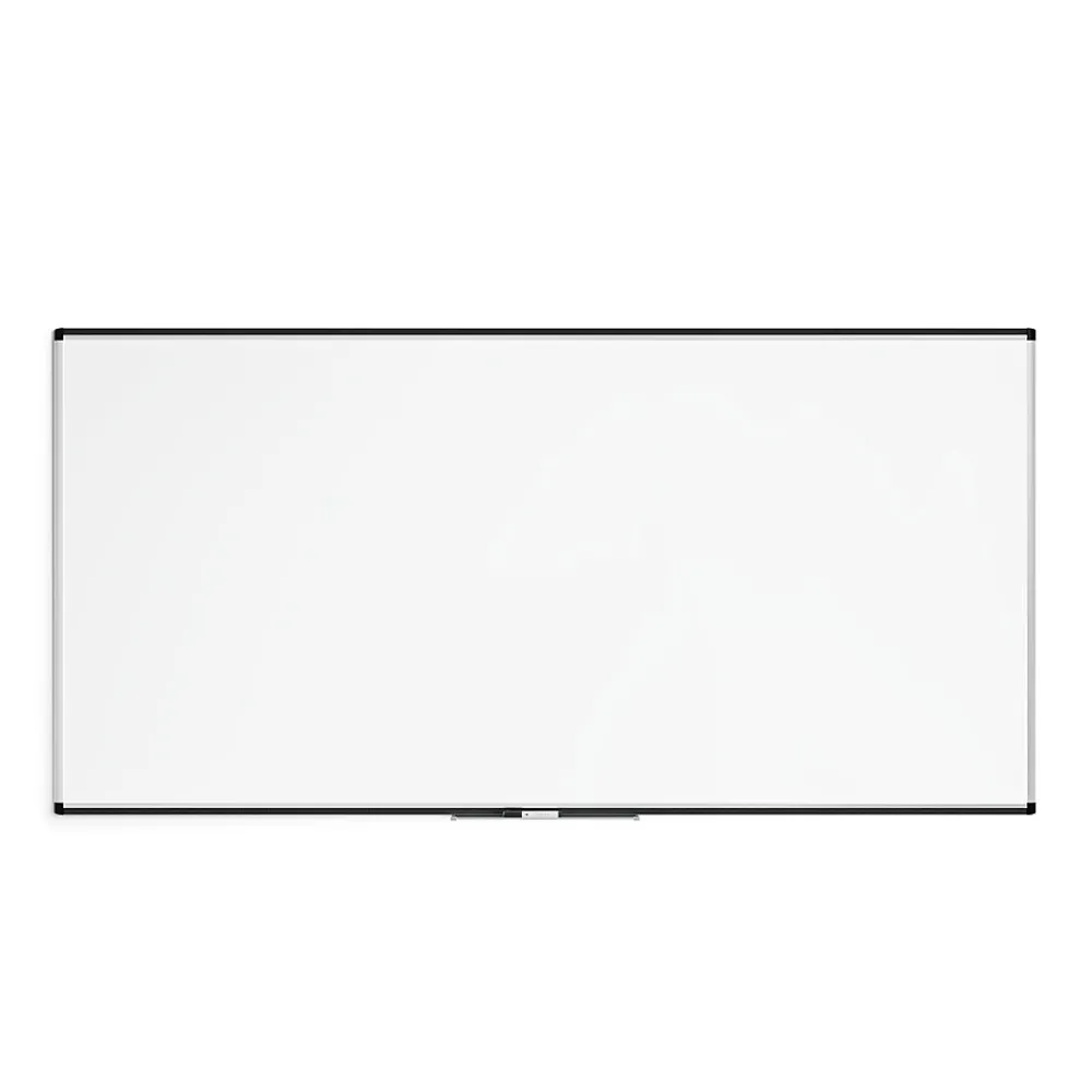 Dry Erase*U Brands PINIT Steel Dry-Erase Whiteboard, Aluminum Frame, 8' x 4' (2809U00-01)
