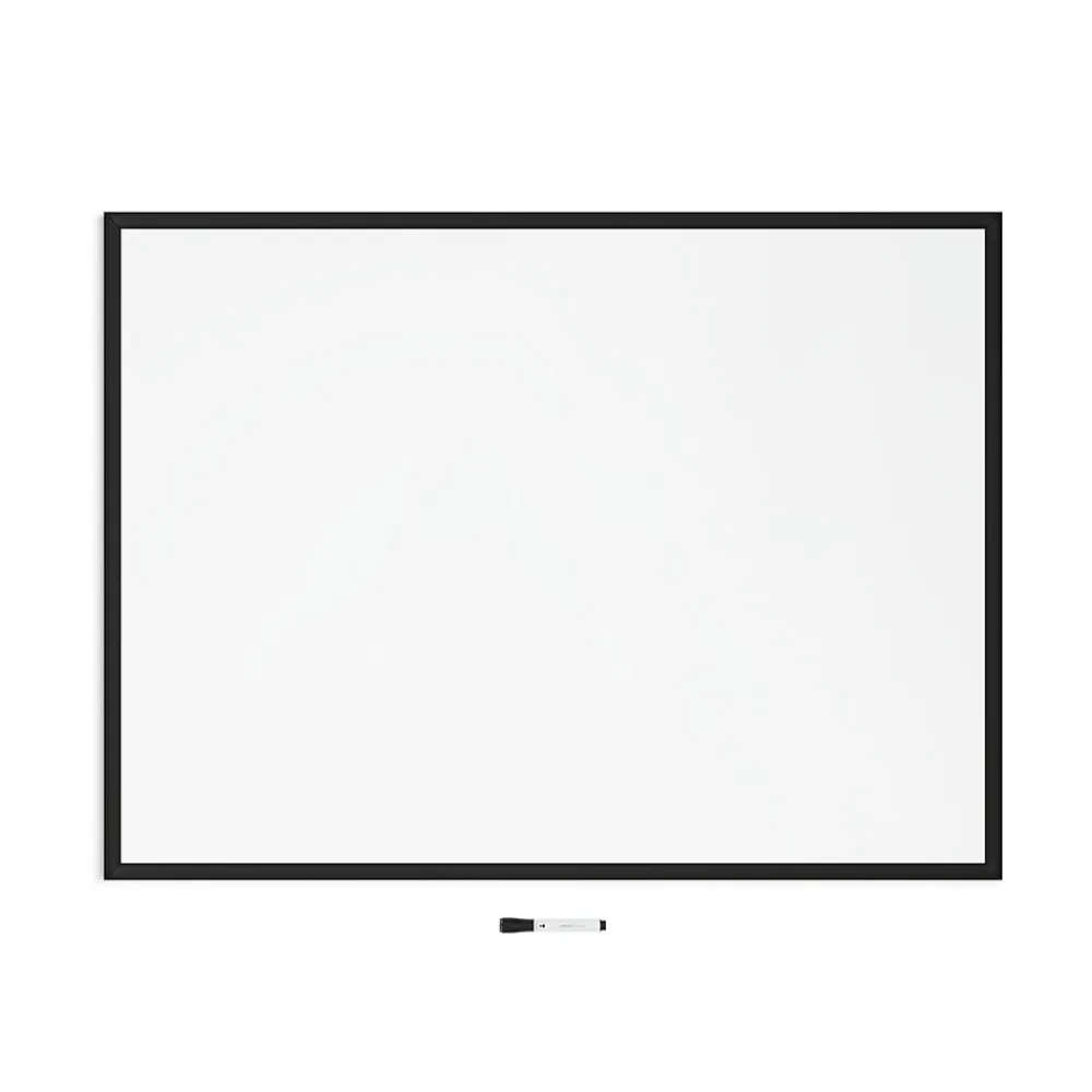 Dry Erase*U Brands Steel Dry-Erase Whiteboard, Fiberboard Frame, 4' x 3' (2893U00-01)