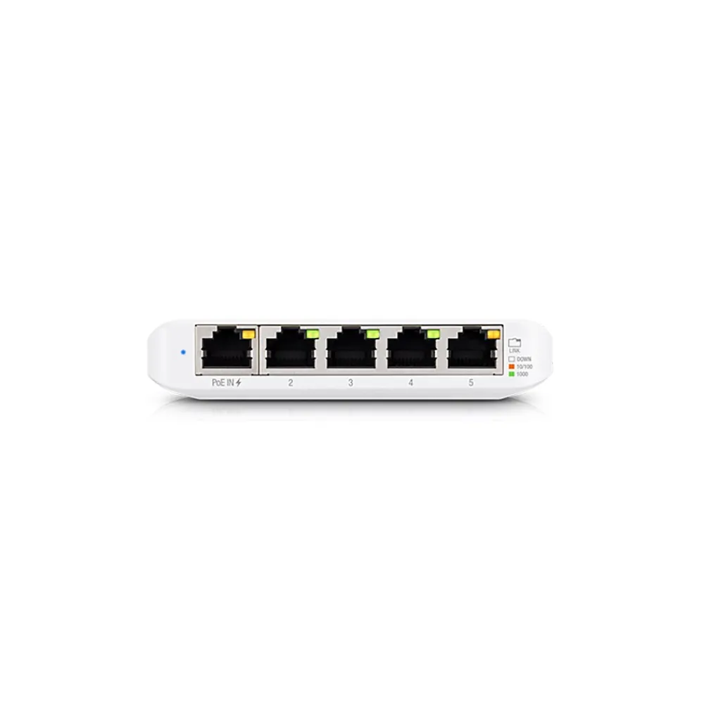 Online Ubiquiti UniFi Flex Mini 5-Port PoE Switch, 10Gbps, White, 5/Pack (USW-FLEX-MINI-5)