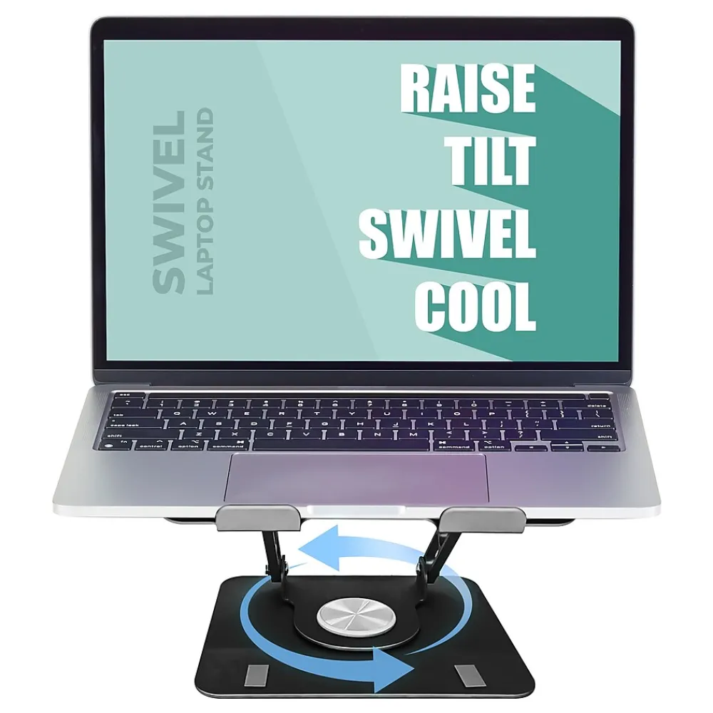 10.2" x 10" Metal Swivel Laptop Stand 2.0, (SLS-)<Uncaged Ergonomics Discount