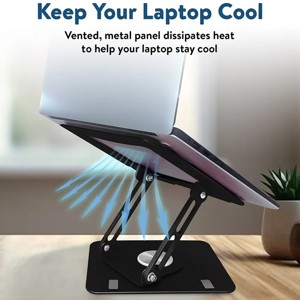 10.2" x 10" Metal Swivel Laptop Stand 2.0, (SLS-)<Uncaged Ergonomics Discount