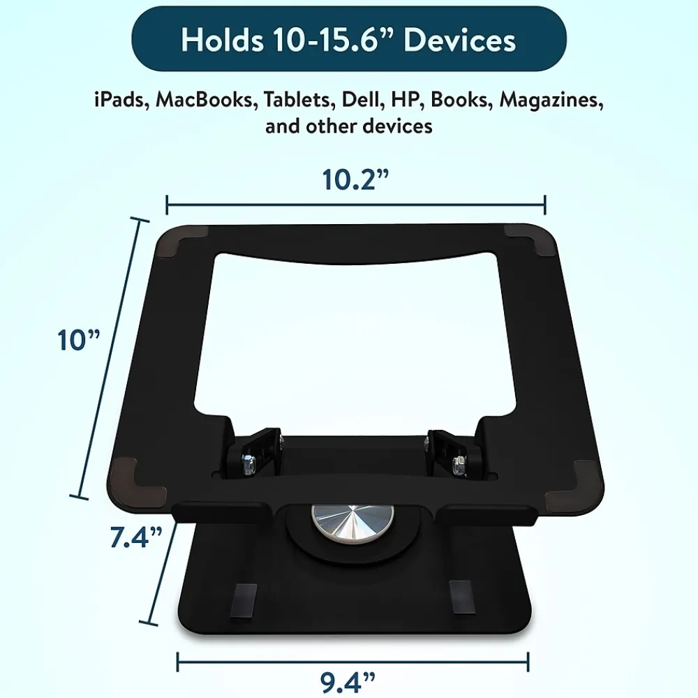 10.2" x 10" Metal Swivel Laptop Stand 2.0, (SLS-)<Uncaged Ergonomics Discount