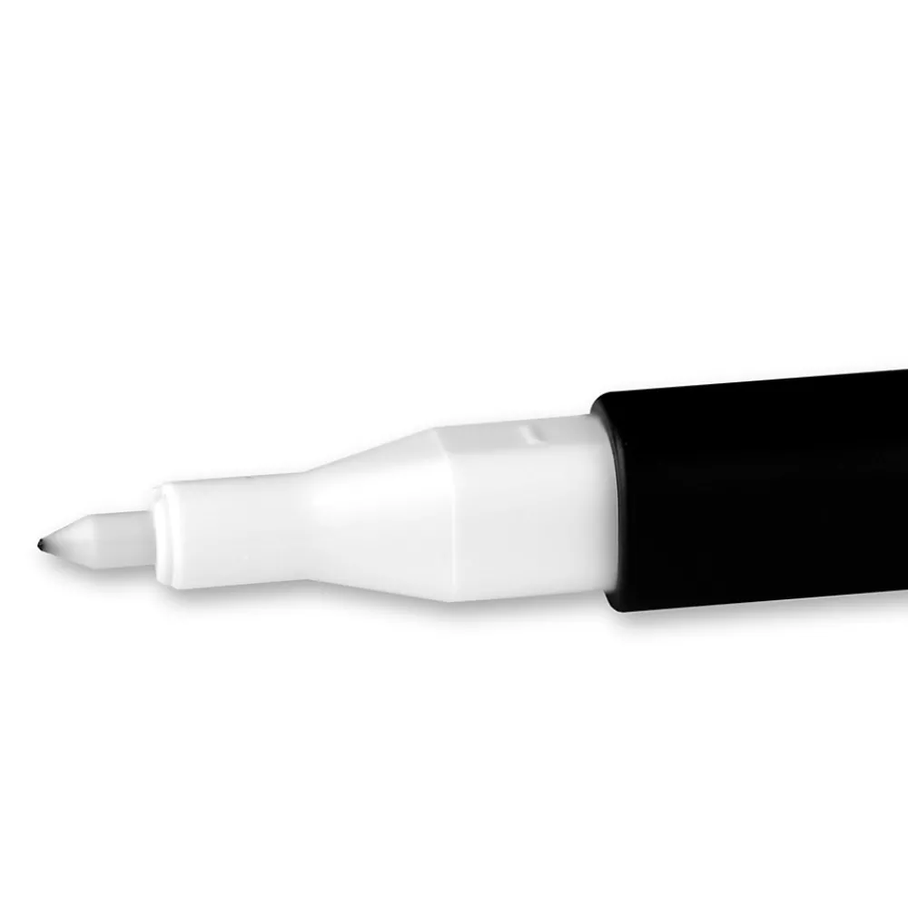 Pens|Uni EMOTT Fine Line Marker Pens, Fine Point, 0.4mm, Assorted Inks, 10/Pack (24836)