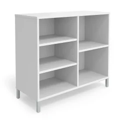 Bookcases*Union & Scale â„¢ Essentials 5 Shelf 31"H Laminate Bookcase, (UN56978) White