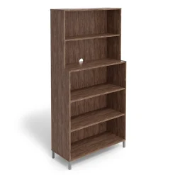 Bookcases*Union & Scale â„¢ Essentials 5 Shelf 72"H Laminate Bookcase, (UN56975) Espresso