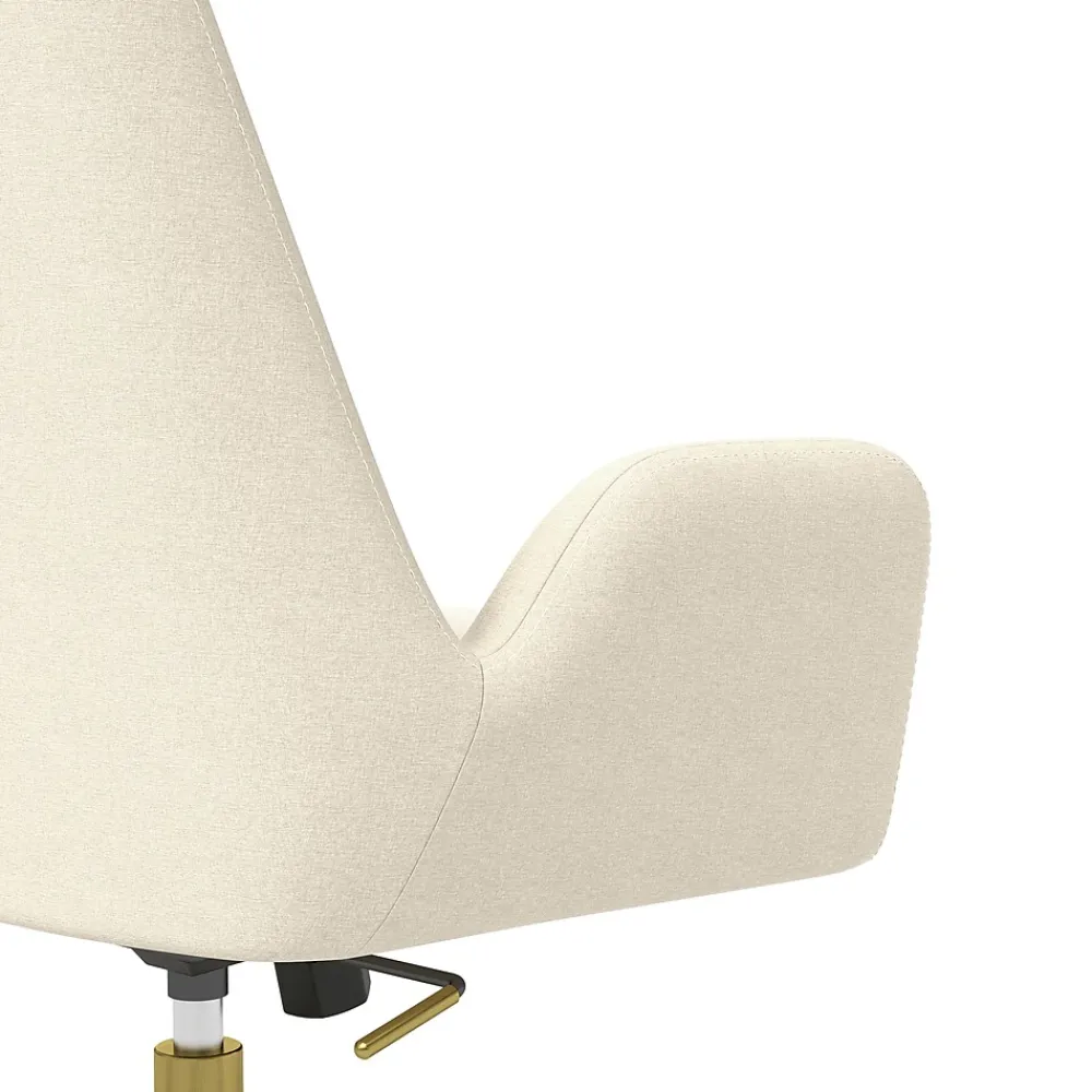 Office Chairs*Union & Scale ™ MidMod Ergonomic Fabric Manager Chair, Cream (UN56982)