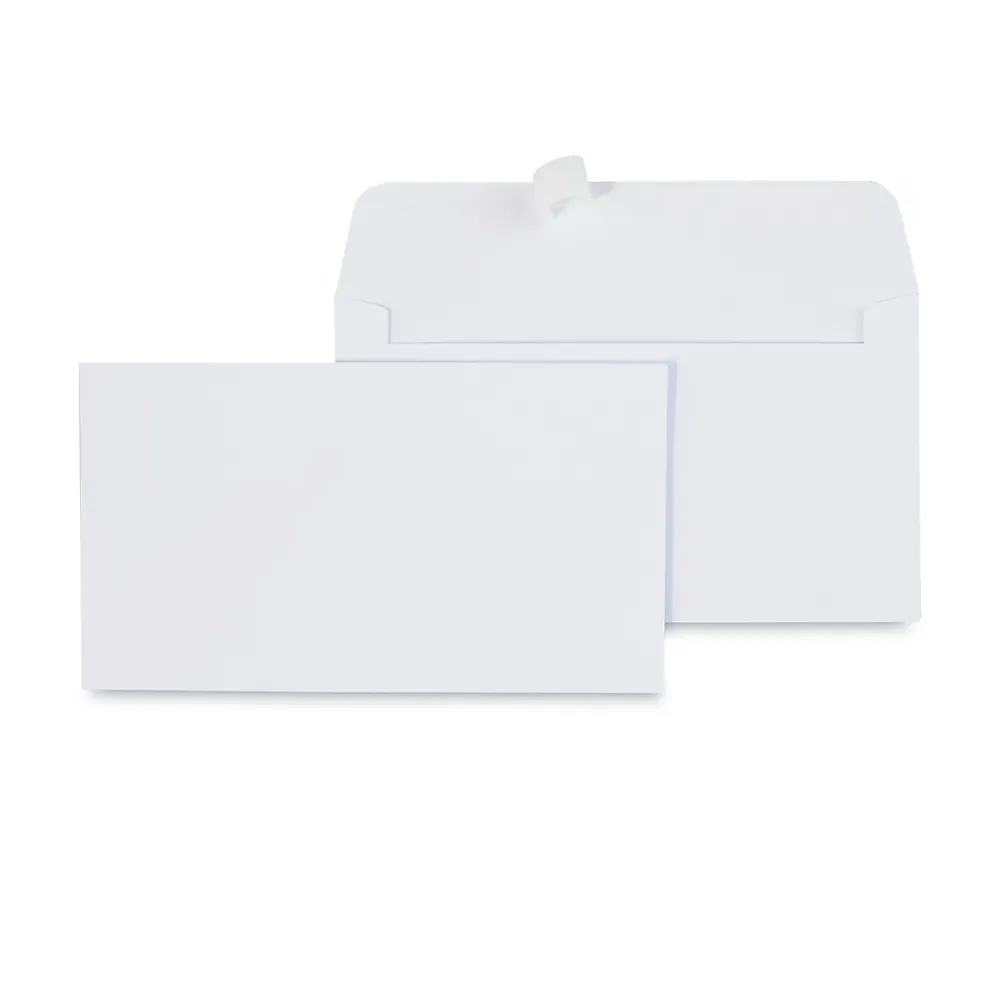 Hot Universal #6 3/4 Pull & Seal Business Envelopes 3 5/8" x 6 1/2", White, 100/Box (UNV36000)