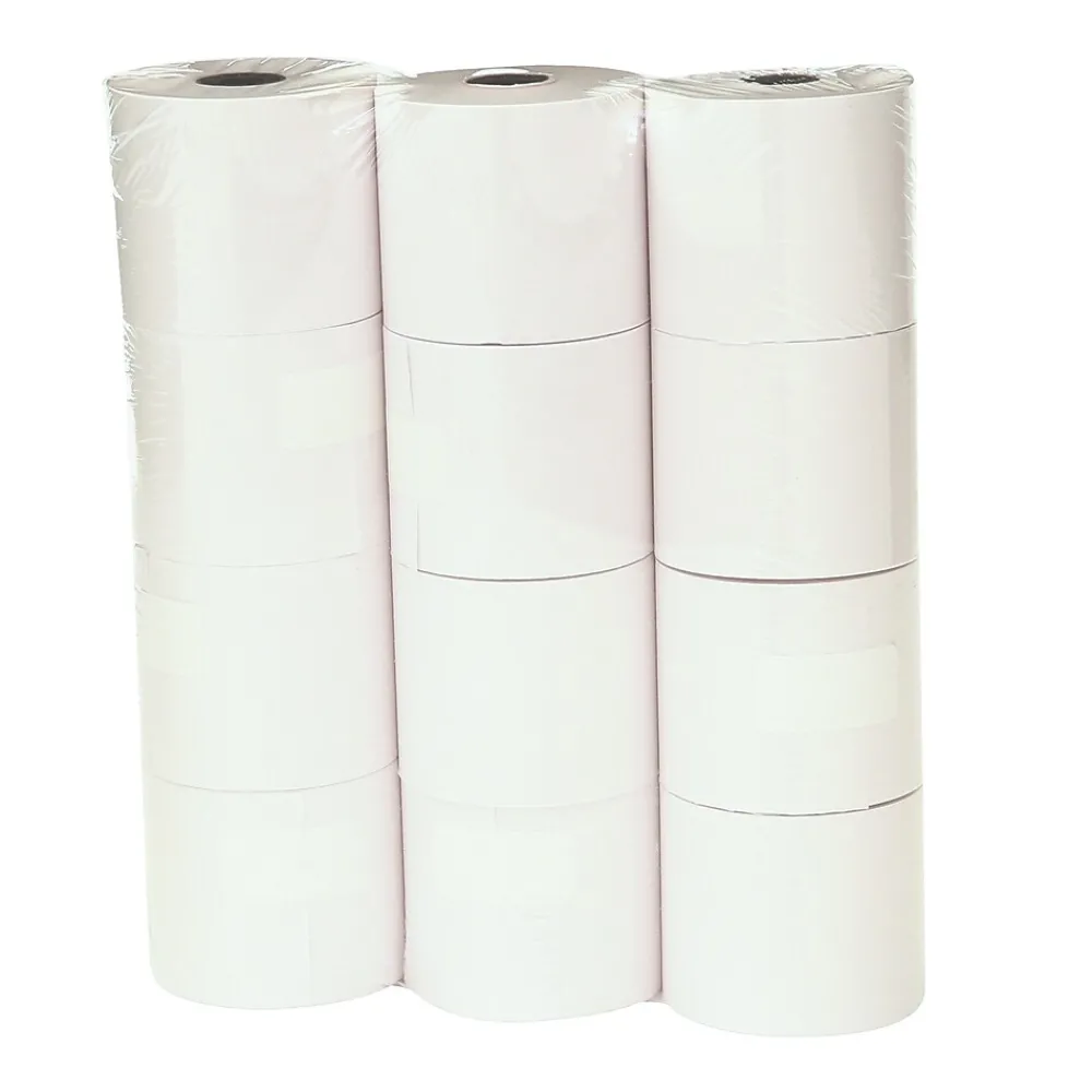Pos Paper*Universal Bond Adding Machines & Calculator Paper Rolls, 2 1/4" x 130', 12 Rolls/Pack (UNV35715GN)