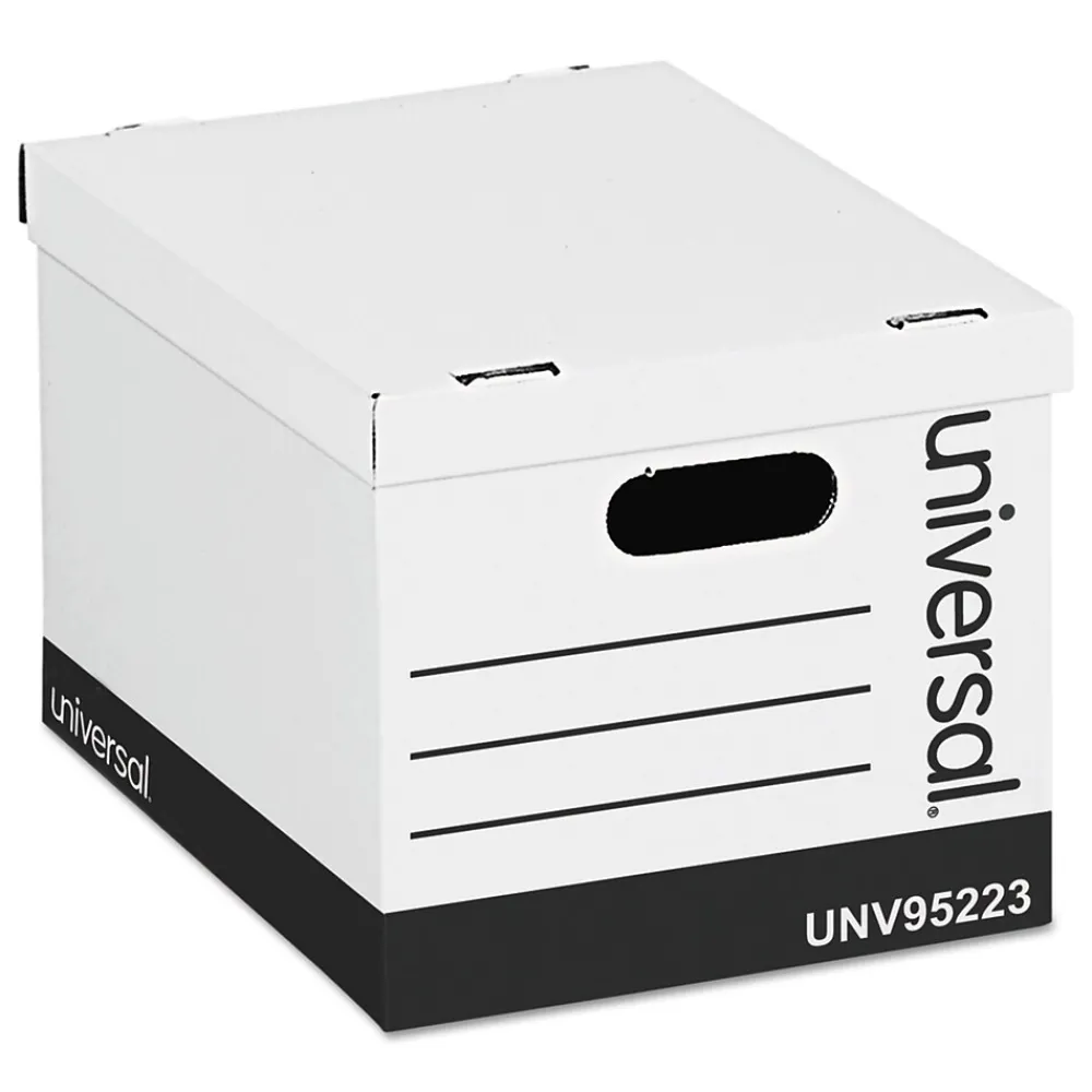 File Storage|Universal File Storage with Lift-Off Lid Letter/Legal Fiberboard 12 x 15 x 10 WE 12/Ctn (AZRUNV95223)
