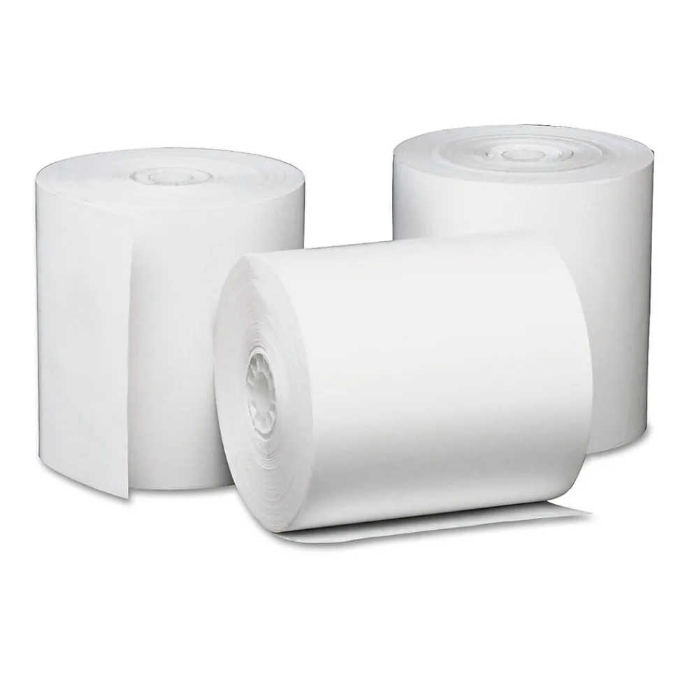 Pos Paper*Universal Thermal Paper for Receipt Printers, 3 1/8" x 230' Roll, 50/Ct