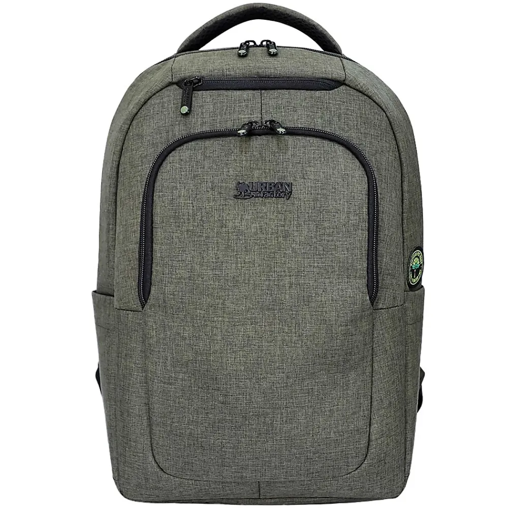 Laptop Bags|Urban Factory CYCLEE City Edition 15.6" Laptop Backpack, Khaki (ECB35UF)