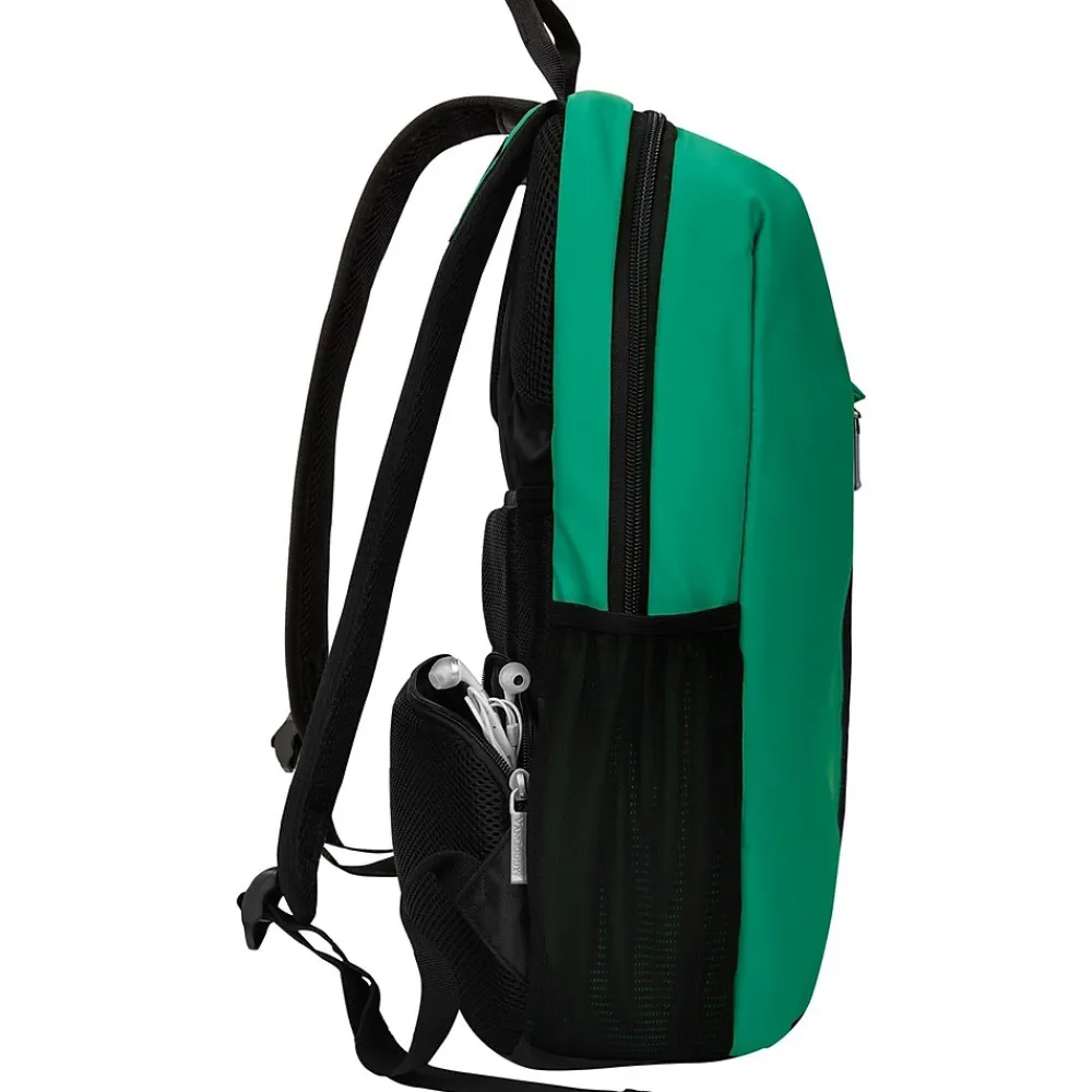 Adler Laptop Backpack Fits up to 15.6" Laptop Jade Green with Black Trim<Vangoddy Hot