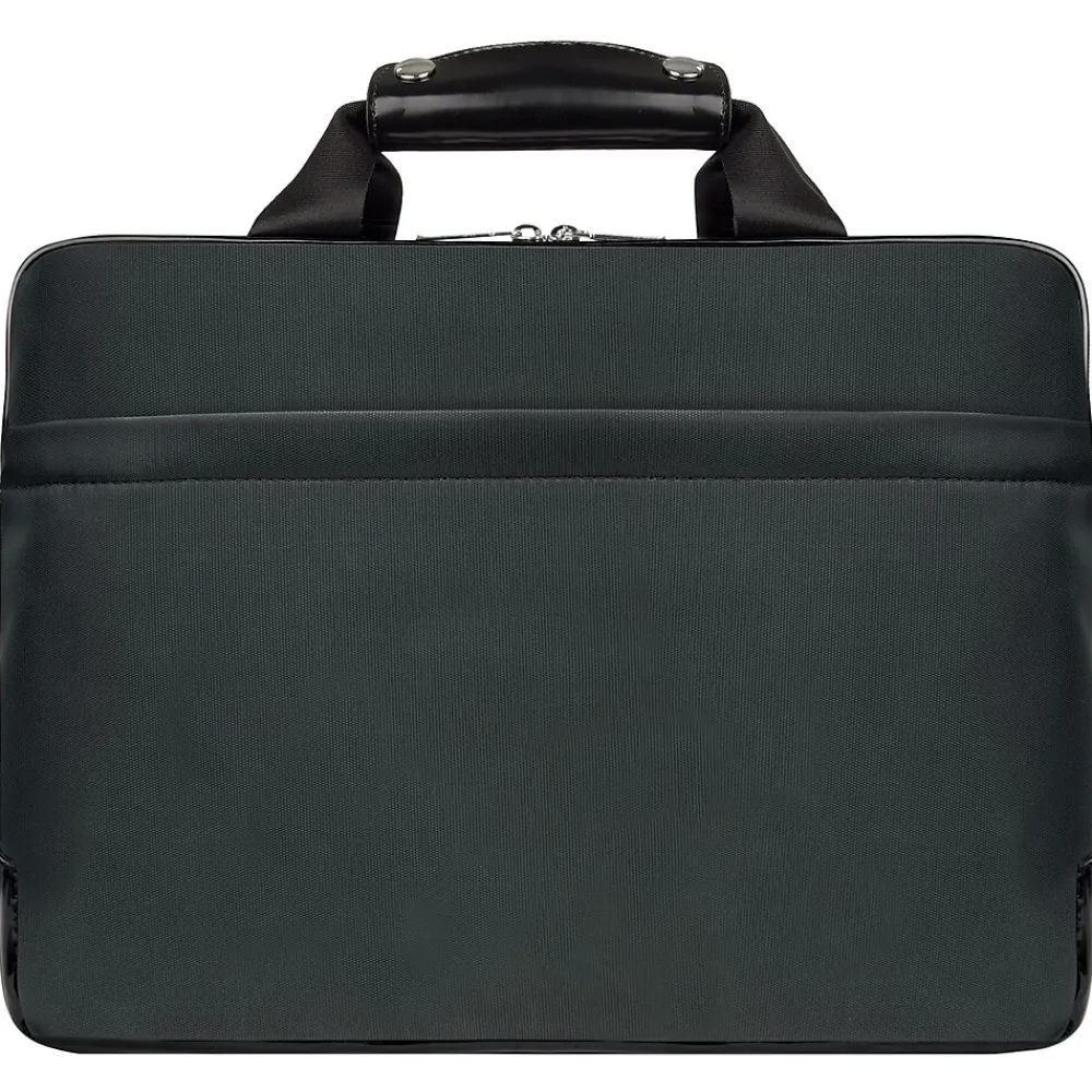 Laptop Notebook Messenger Bag Business Case 14 to 15.6 Inch, Metal Grey (PT_MSBLEA122_M)<Vangoddy Outlet