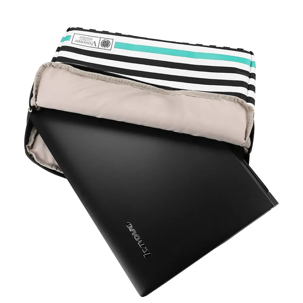 Luxe B Vegan Leather Laptop Sleeve for 11-12", Blue (SLVLEA002)<Vangoddy Online