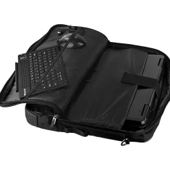Nylon Casual Messenger Bag, Black (PT_NBKLEA782_17)<Vangoddy Sale
