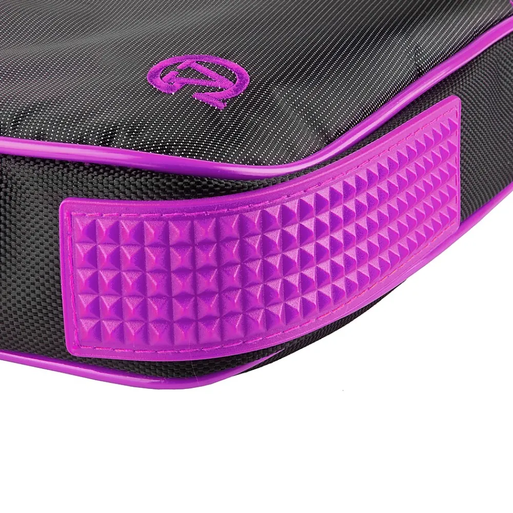 SumacLife 14" Business Messenger Briefcase Laptop Case, Black Purple (PT_NBKLEA737_W1)<Vangoddy Hot