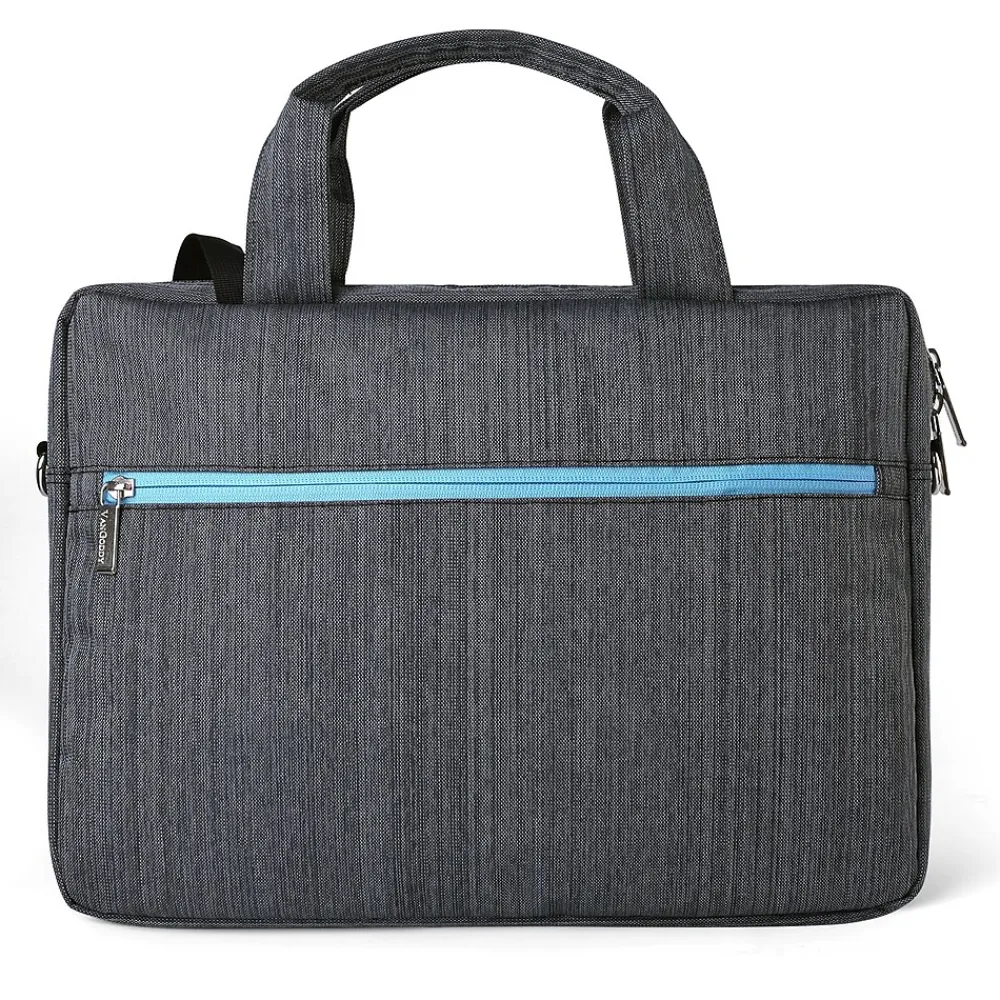 Wave 13" Laptop Messenger Bag, Sky Blue Nylon (NBKLEA605)<Vangoddy New