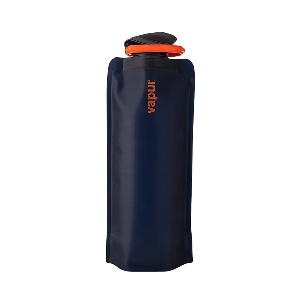 Vapur Anti-Bottle Collapsible Wide Mouth Water Bottle, 23 oz., Nightblue (10211)