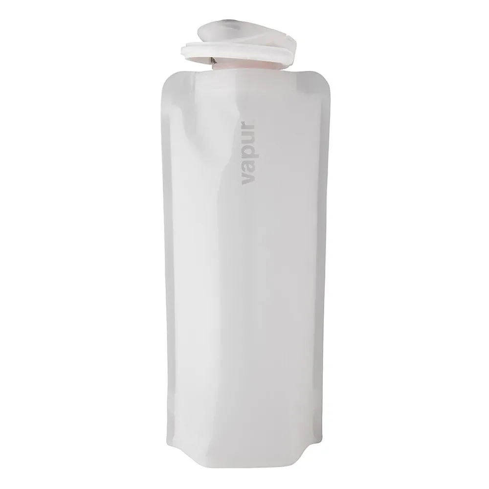 Vapur Anti-Bottle Collapsible Wide Mouth Water Bottle, 34 oz., Whiteout (30054)