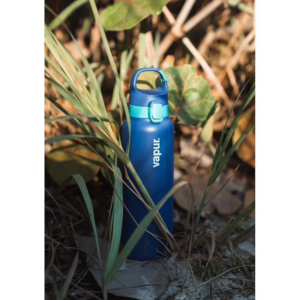 Vapur Chill Double Steel Wall Insulated Water Bottle 20 oz., Admiral Blue (30181)