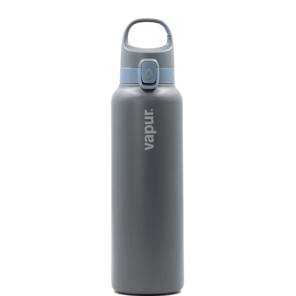 Vapur Chill Double Steel Wall Insulated Water Bottle 20 oz., Graphite Grey (30185)