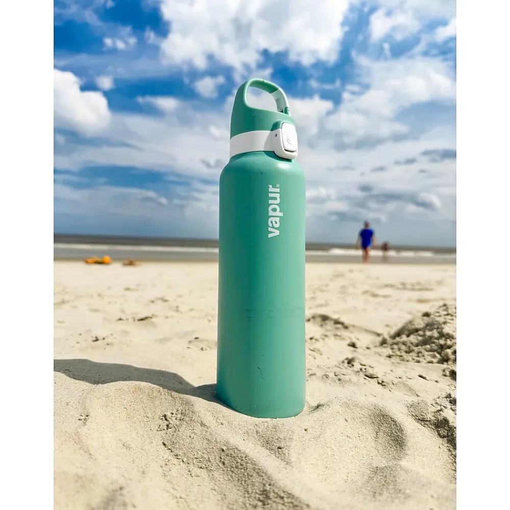 Vapur Chill Double Steel Wall Insulated Water Bottle 20 oz., Sea Glass (30183)