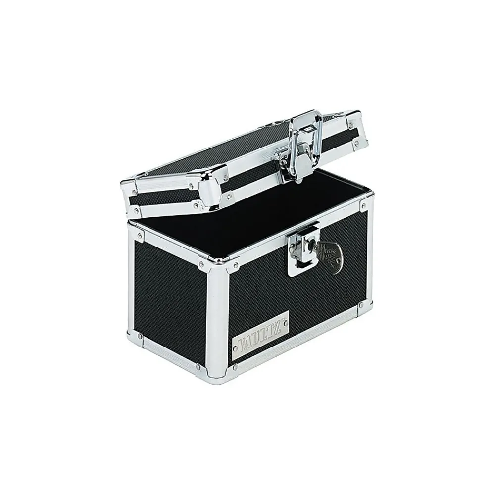 Index Cards*Vaultz ™ Locking Card File, 350-Card Capacity, 3 x 5, Black