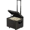 File Storage|Vaultz Locking Mobile File Chest, Letter/Legal, Tactical Black (VZ00307)