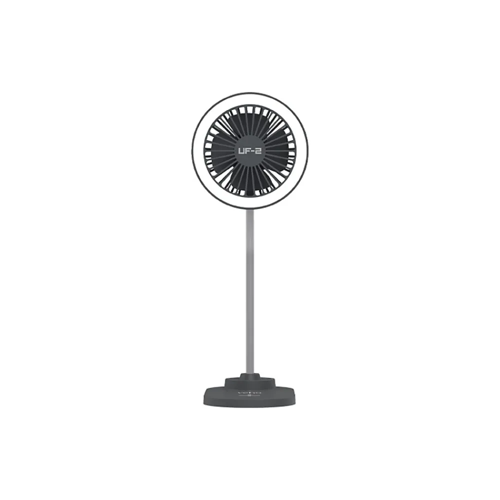 UF-2 Wireless Charging Stand with Fan and LED Light, Gray (VUF-002-UF2)<Veho Hot