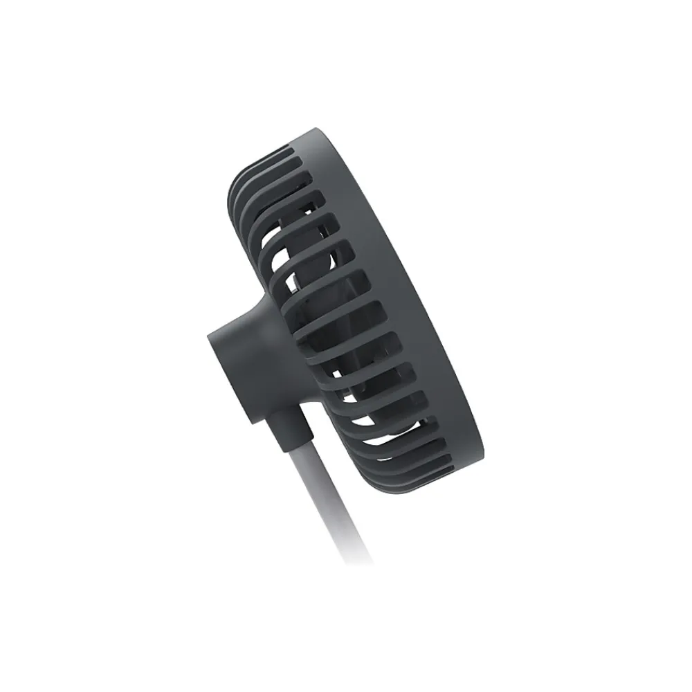 UF-2 Wireless Charging Stand with Fan and LED Light, Gray (VUF-002-UF2)<Veho Hot