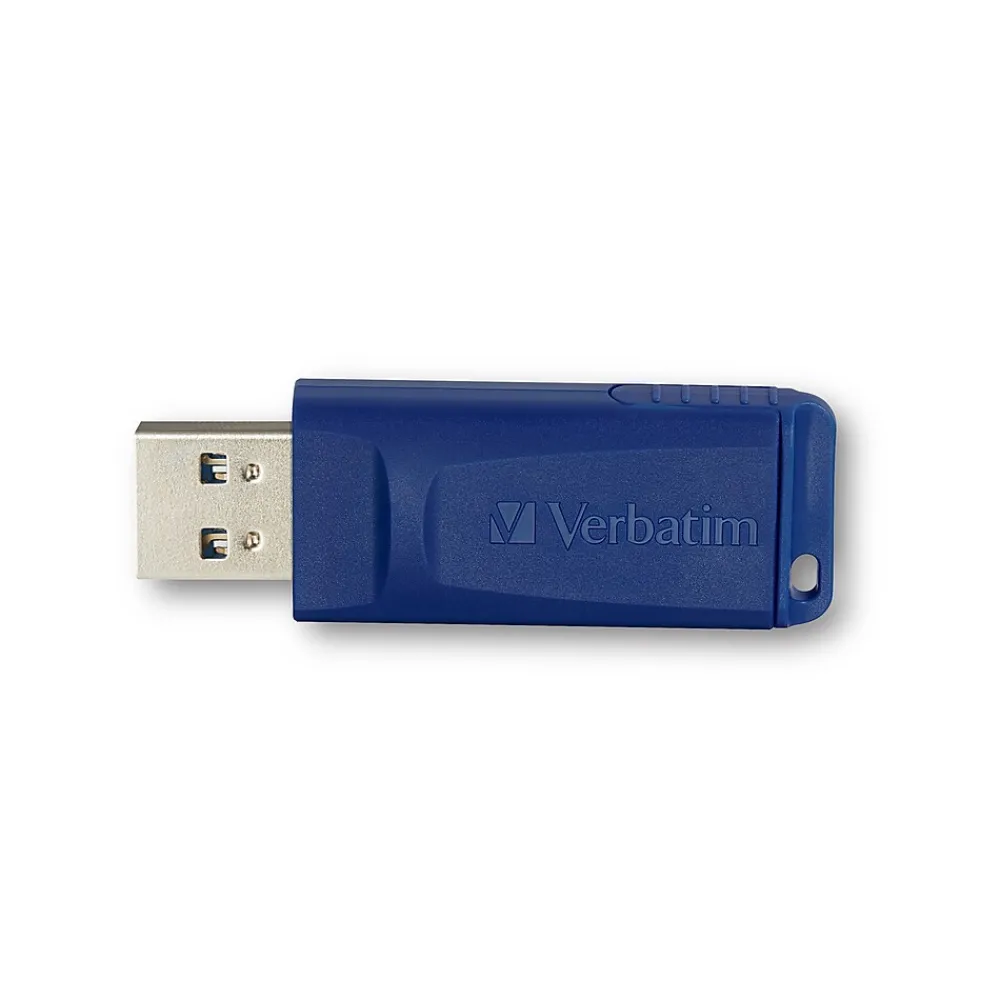 Outlet Verbatim Classic 8GB USB 2.0 Type A Flash Drive, Blue (97088)