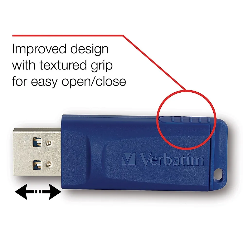 Best Verbatim 16GB USB Flash Drive, 5/Pack (99810)