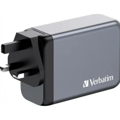 USB Type-A/USB Type-C Wall Charger, Gray (32205)<Verbatim Outlet