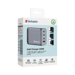 USB Type-A/USB Type-C Wall Charger, Gray (32205)<Verbatim Outlet