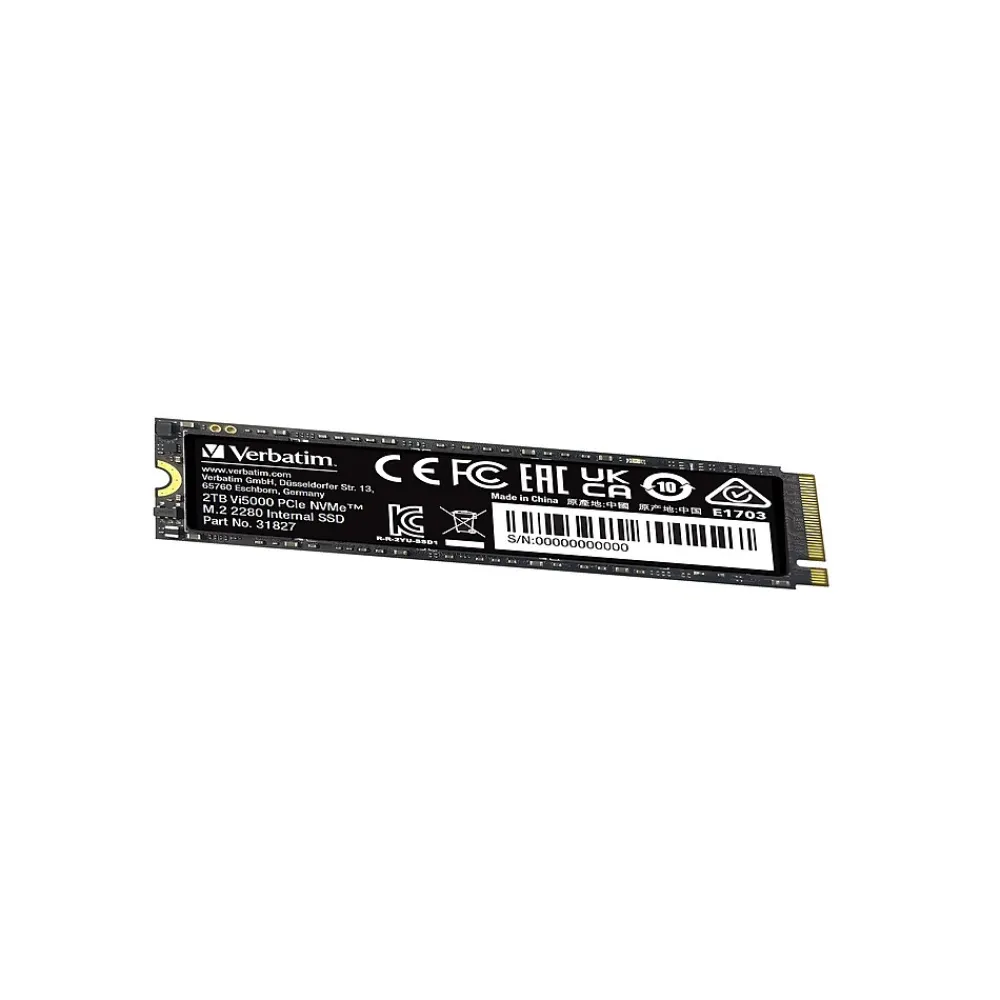 Online Verbatim Vi5000 PCIe NVMe M.2 2TB M.2 PCI Express Internal Solid State Drive (31827)