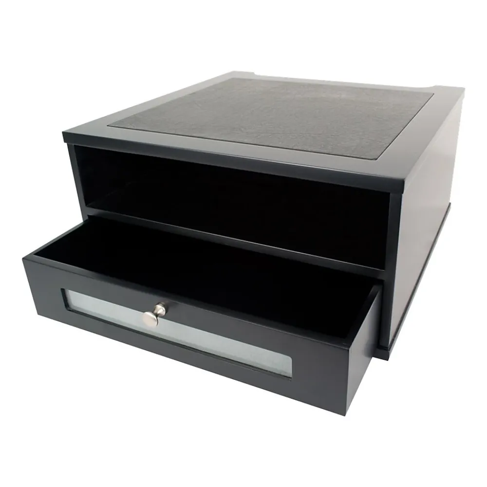 Discount Victor Technology Victor Midnight Black Monitor Riser (1175-5)
