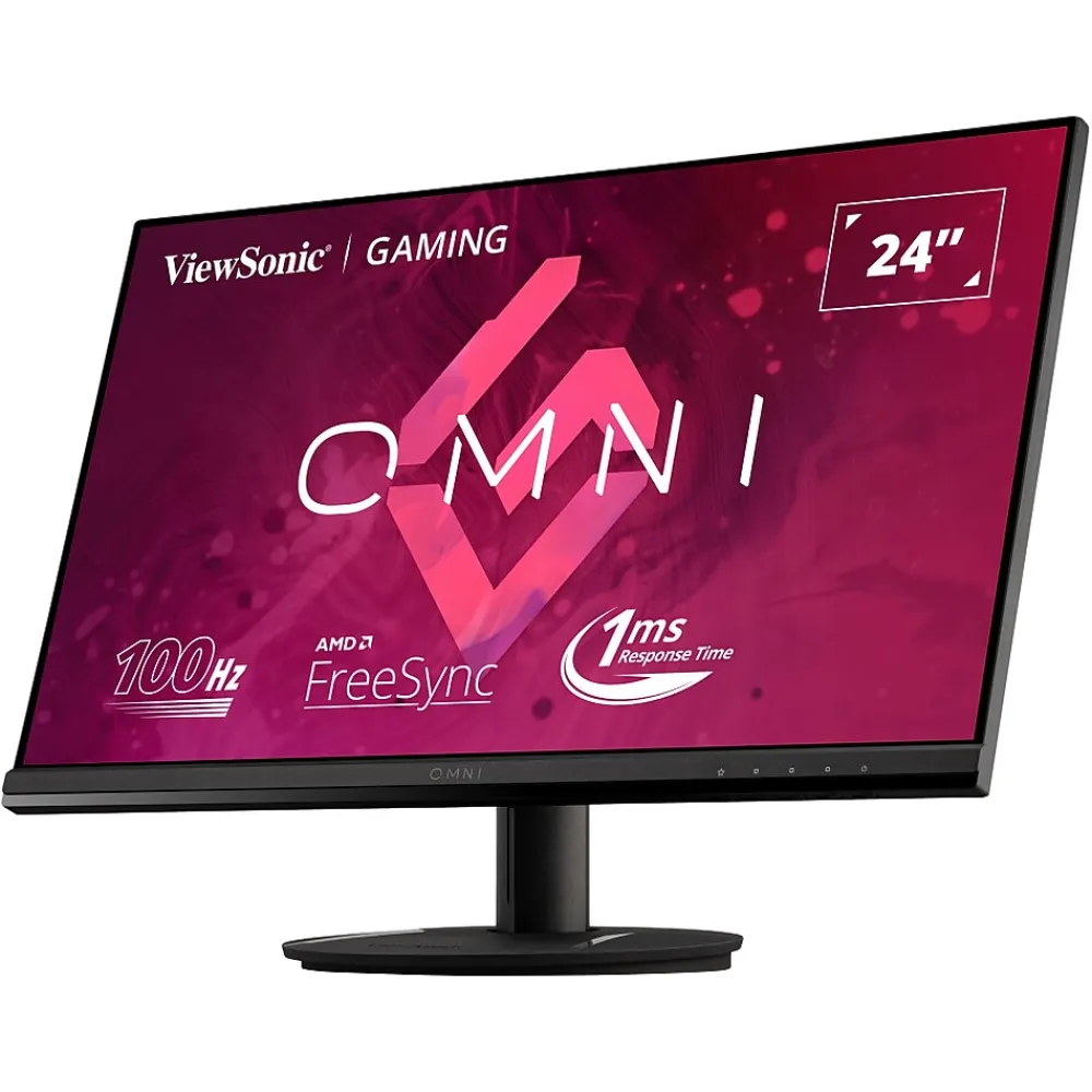 Sale ViewSonic 24" 100 Hz LCD Gaming Monitor, Black (VX2416)
