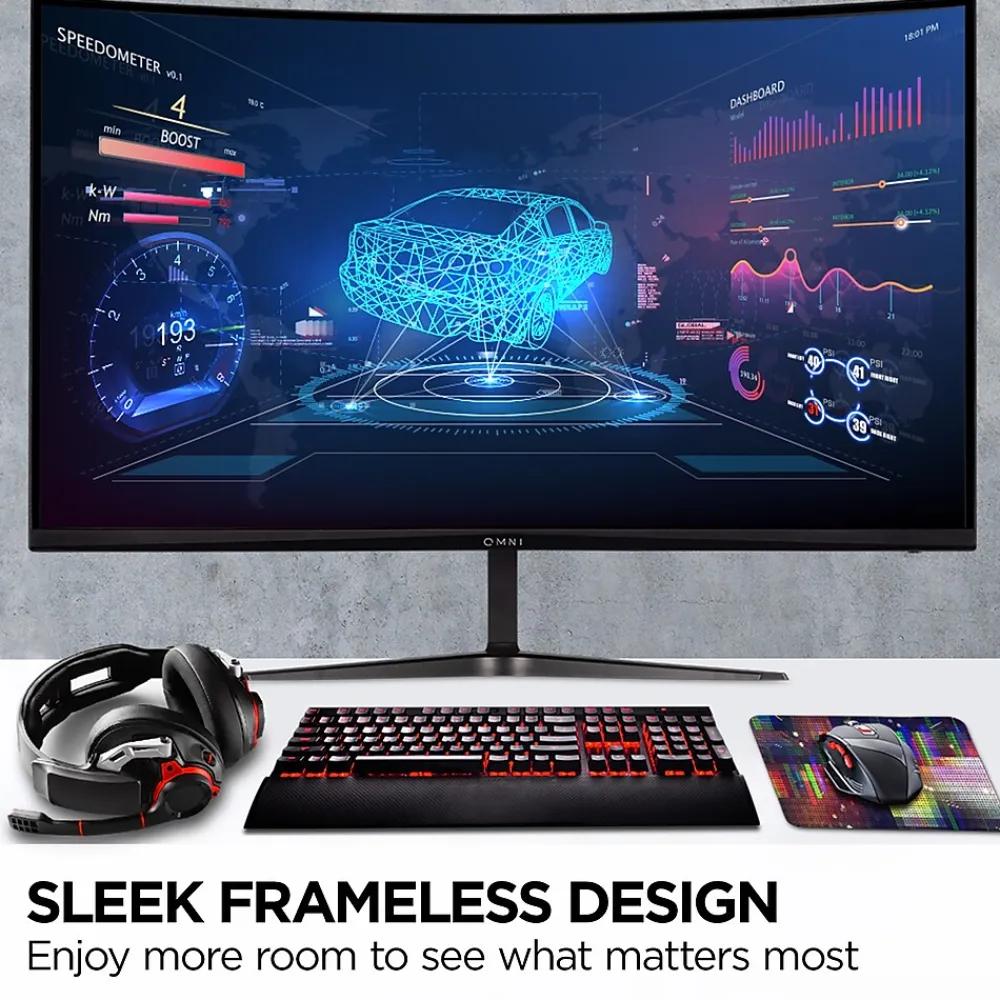Clearance ViewSonic 32" Curved 165 Hz LCD Gaming Monitor, Black (VX3218C-2K)