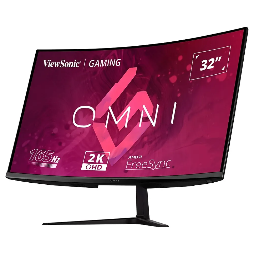 Clearance ViewSonic 32" Curved 165 Hz LCD Gaming Monitor, Black (VX3218C-2K)