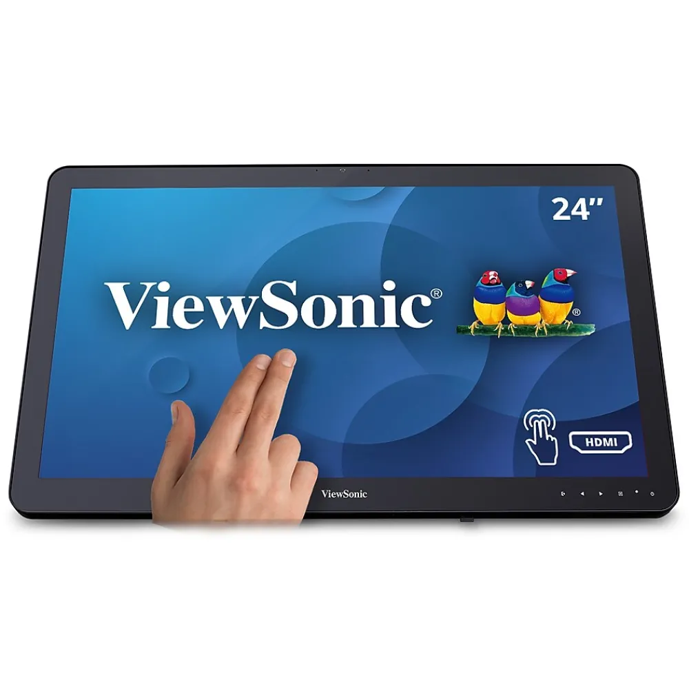 Best ViewSonic 24" 60Hz LCD Monitor, Black (TD2430)
