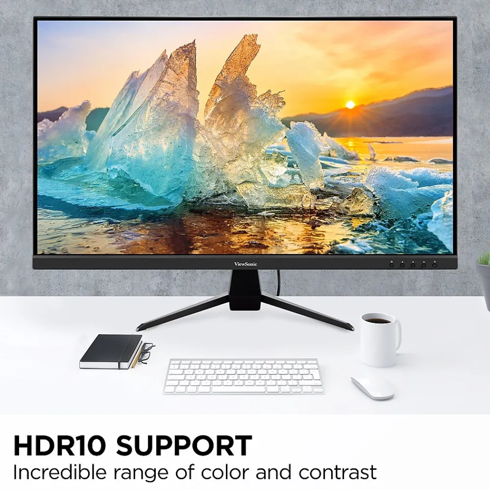 Hot ViewSonic 32" 75Hz LCD Monitor, Black (VX3267U-2K)