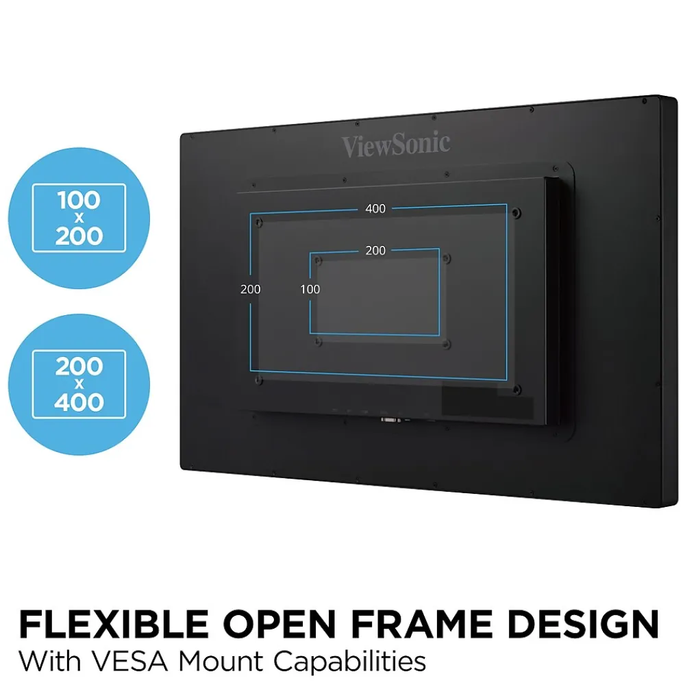 Outlet ViewSonic 32" 60Hz LCD Monitor, Black (TD3207)