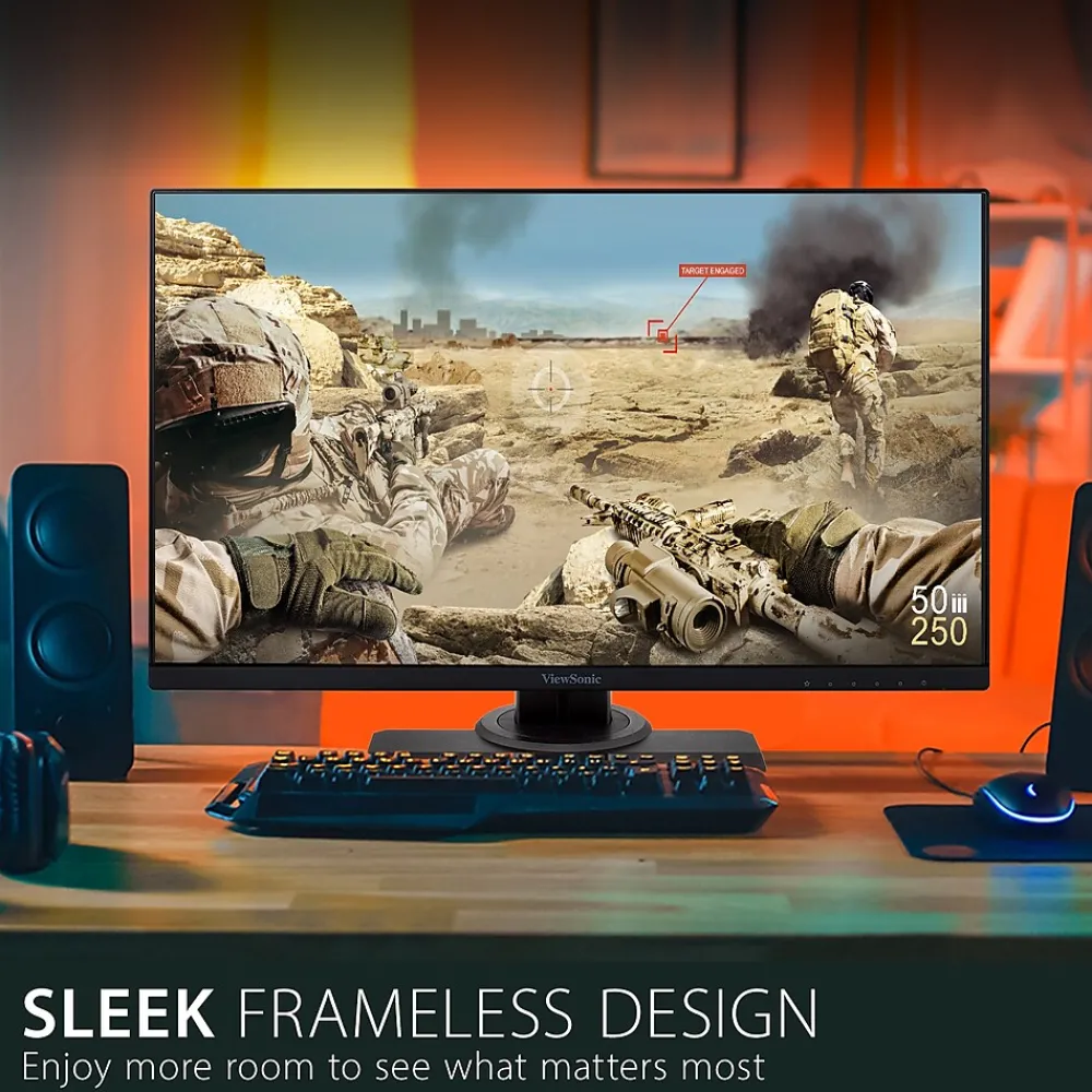 Online ViewSonic 24" 240Hz LED Gaming Monitor, Black (XG2431)