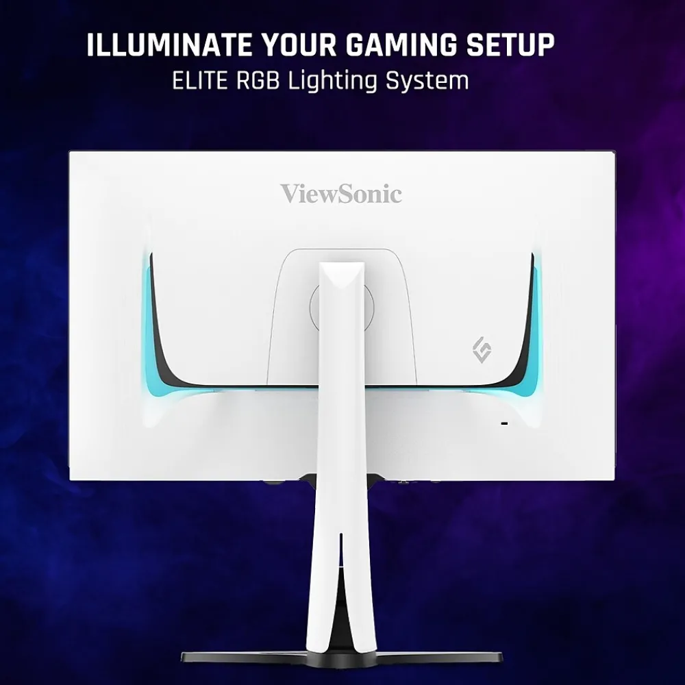 ViewSonic 26.5" 240Hz LED Gaming Monitor, White (XG272-2K-OLED)
