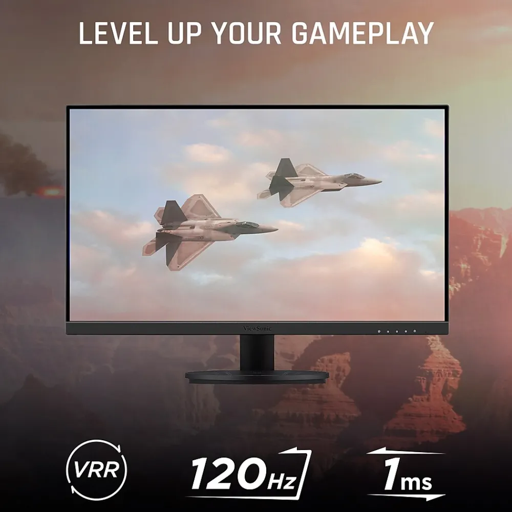 Best ViewSonic 24" 120Hz LED Gaming Monitor, Black (VX2416A)