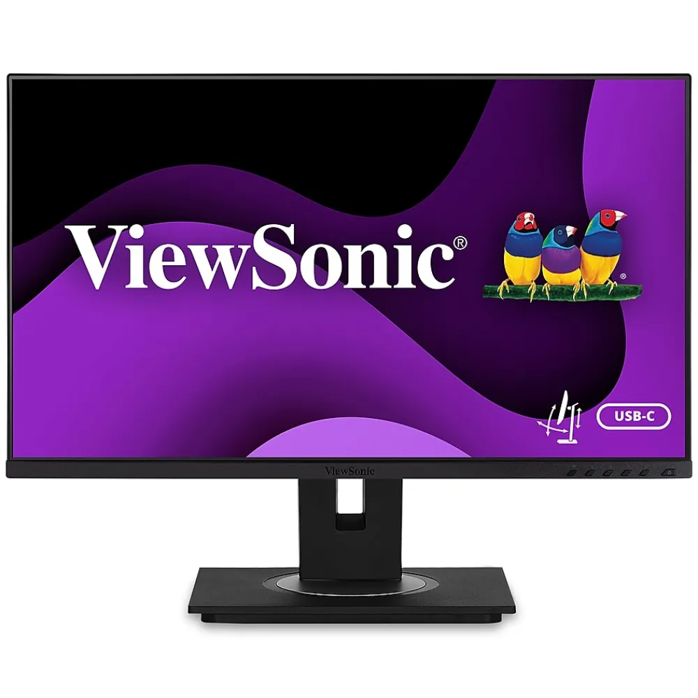 Online ViewSonic 24" 60Hz LED Monitor, Black (VG245 )