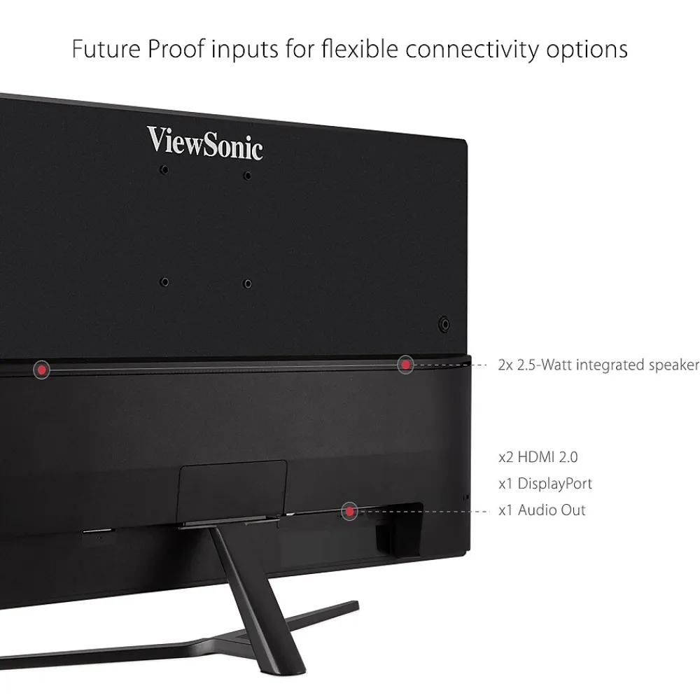 Outlet ViewSonic 32" 4K Ultra HD 60Hz LCD Monitor, Black (VX3211-4K-MHD)