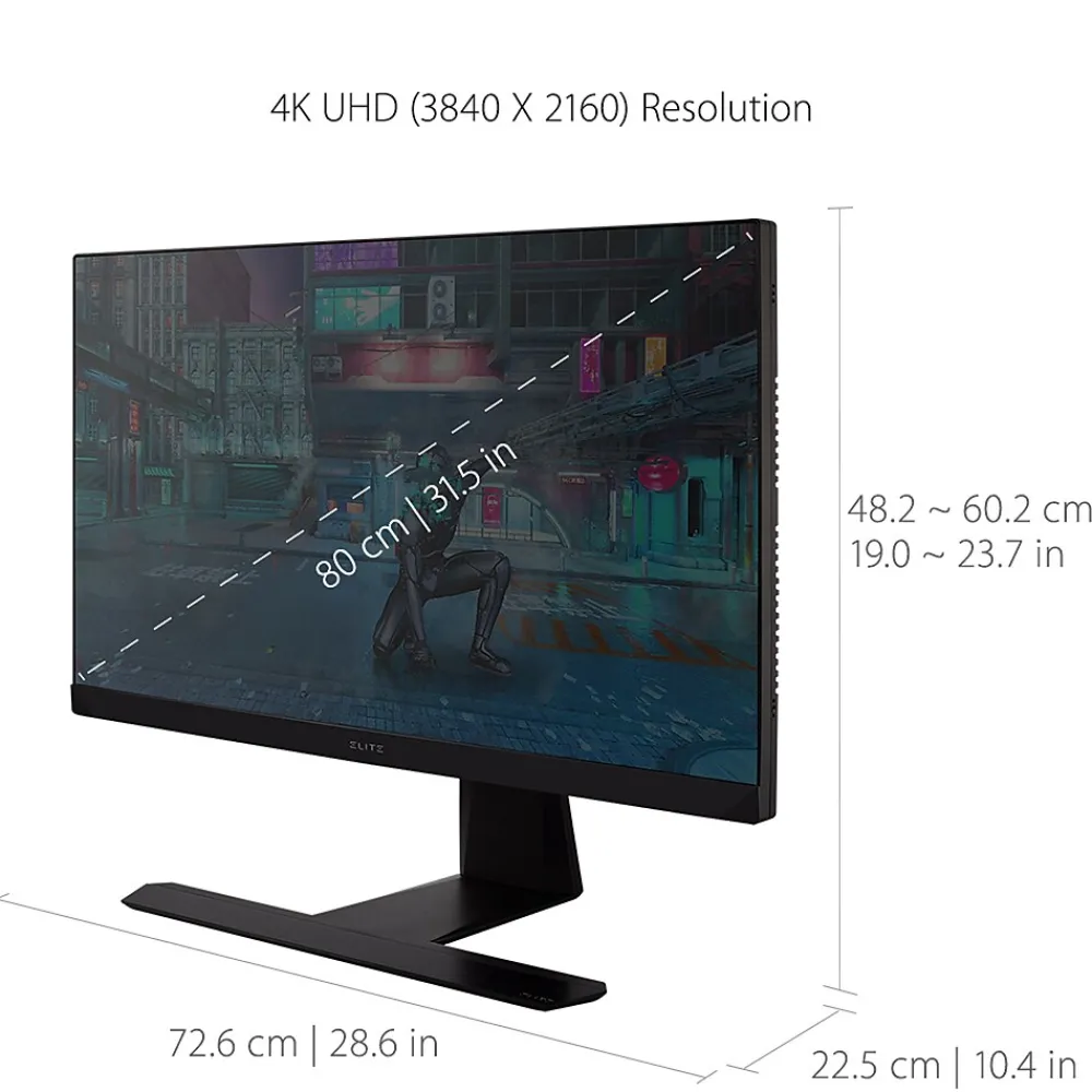 Best ViewSonic 32" 4K Ultra HD 150Hz LCD Gaming Monitor, Black (XG320U)